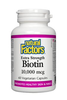 Natural Factors Biotin 10,000 mcg 60s