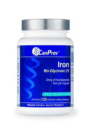 CanPrev Iron Bis-Glycinate 25 120s