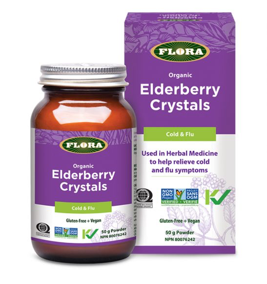Flora Organic Elderberry Crystals 50g