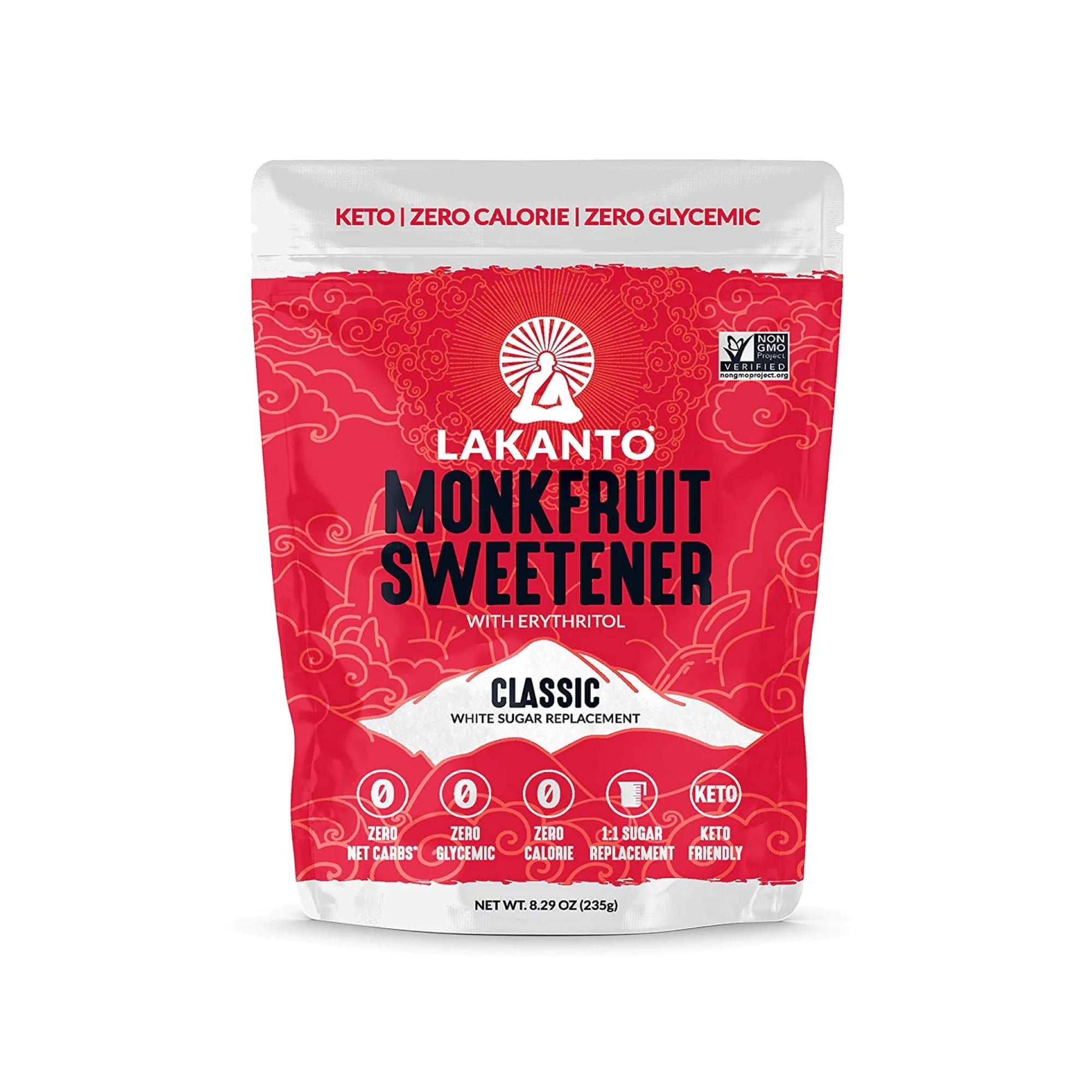 Lakanto Classic Monkfruit Sweetener 235g