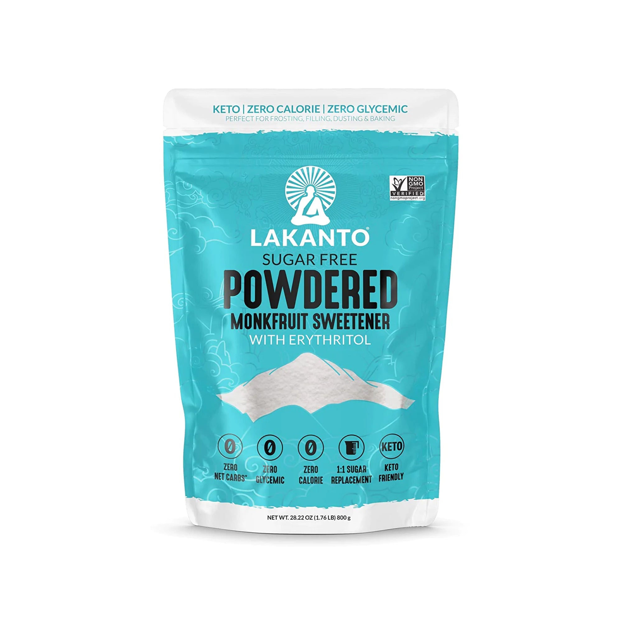 Lakanto Powdered Monkfruit Sweetener 454g