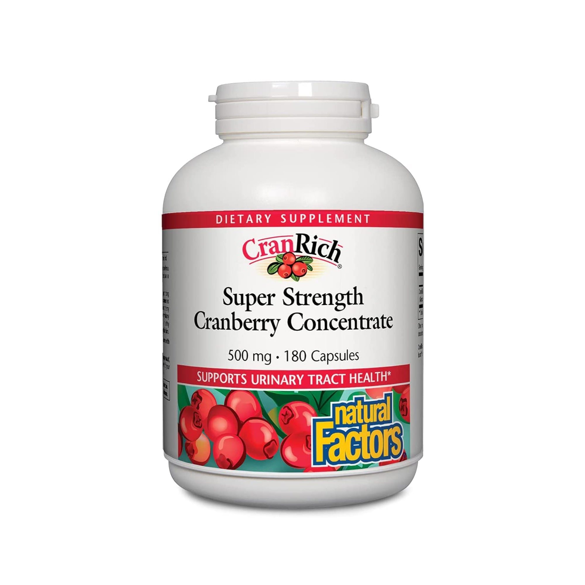 Natural Factors CranRich Super Strength Cranberry Concentrate 500mg 180s