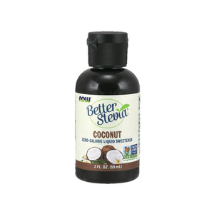 NOW BetterStevia Coconut Liquid Sweetener 60mL