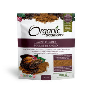 Organic Traditions Organic Cacao Powder 227g