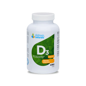 Platinum Naturals Vitamin D3 1000 IU 360s