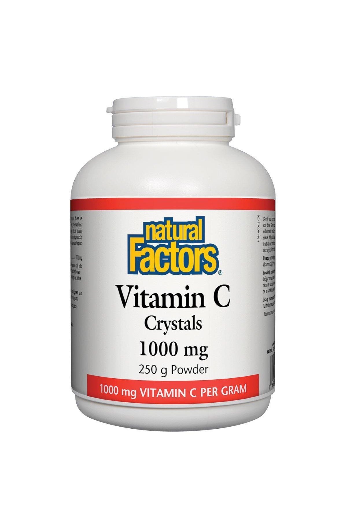 Natural Factors Vitamin C Crystals 250g