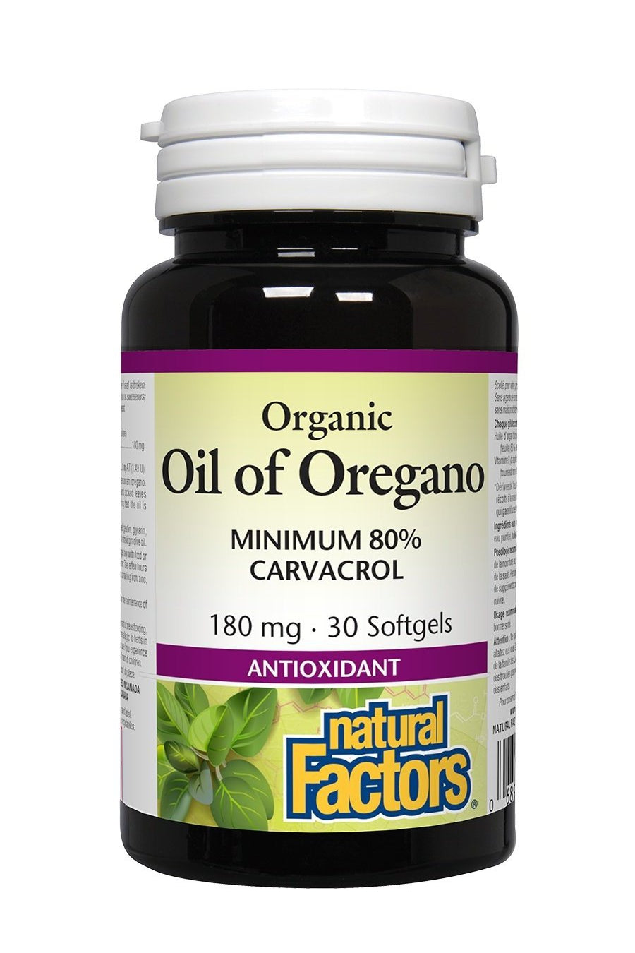 Natural Factors Oil of Oregano 30s