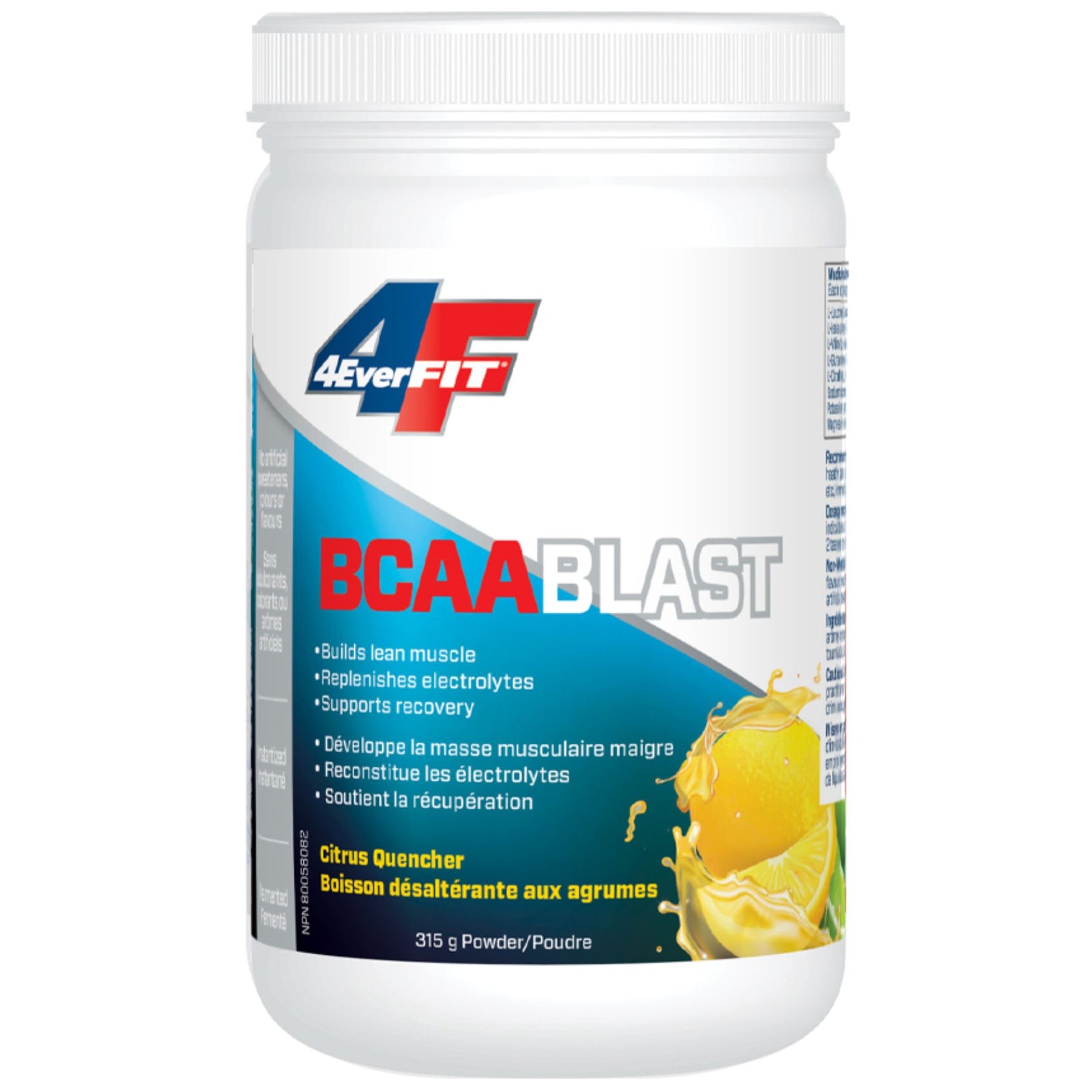 4EverFit BCAA Blast Citrus Quencher 315g