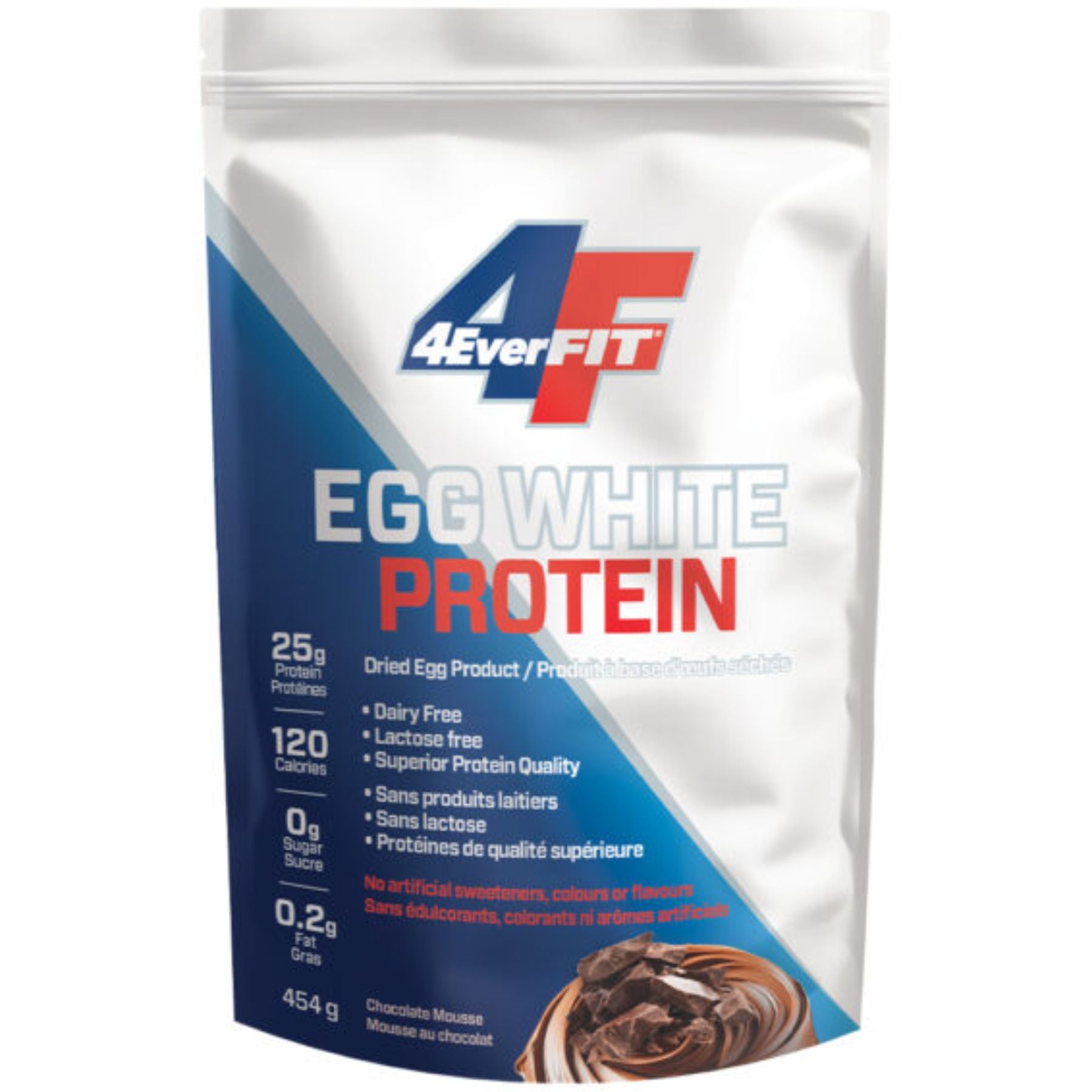 4EverFit Egg White Protein Powder Chocolate Mousse 454g