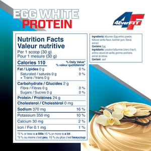 4EverFit Egg White Protein Powder French Vanilla 454g