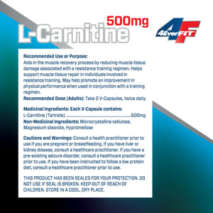 4EverFit L-Carnitine 500mg 120s