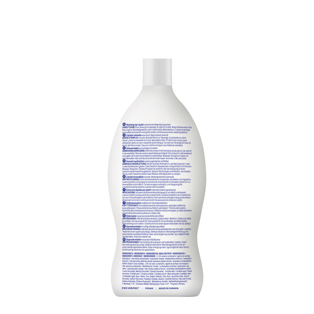 Attitude Nature+ Dishwashing Liquid Green Apple & Basil 700ml