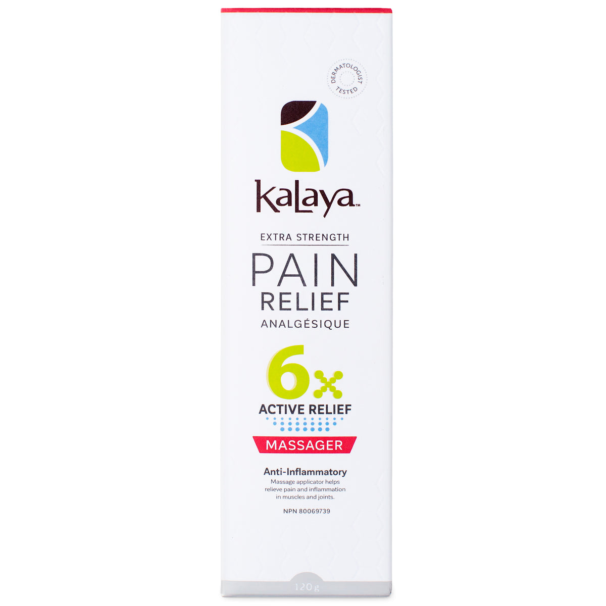 Kalaya 6x Extra Strength Pain Relief Massager 120ml