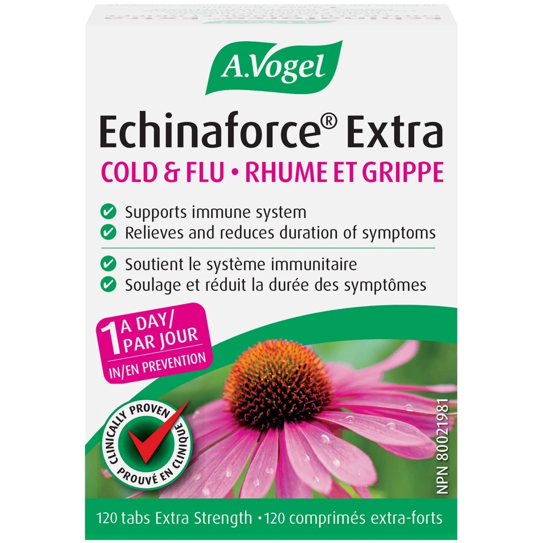 A. Vogel Echinaforce Extra Strength Tablets 120s