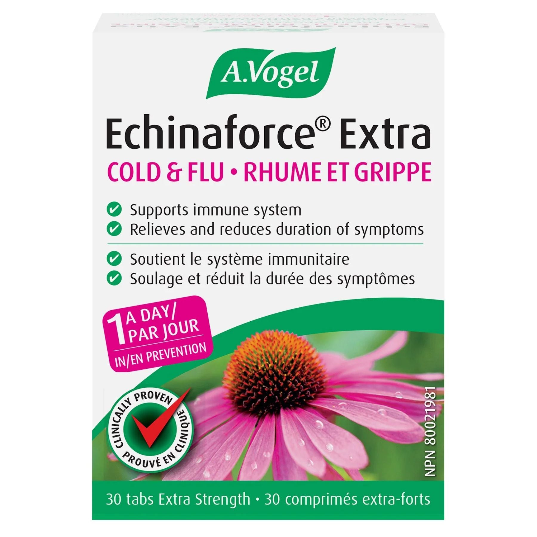 A. Vogel Echinaforce Extra Strength 30s