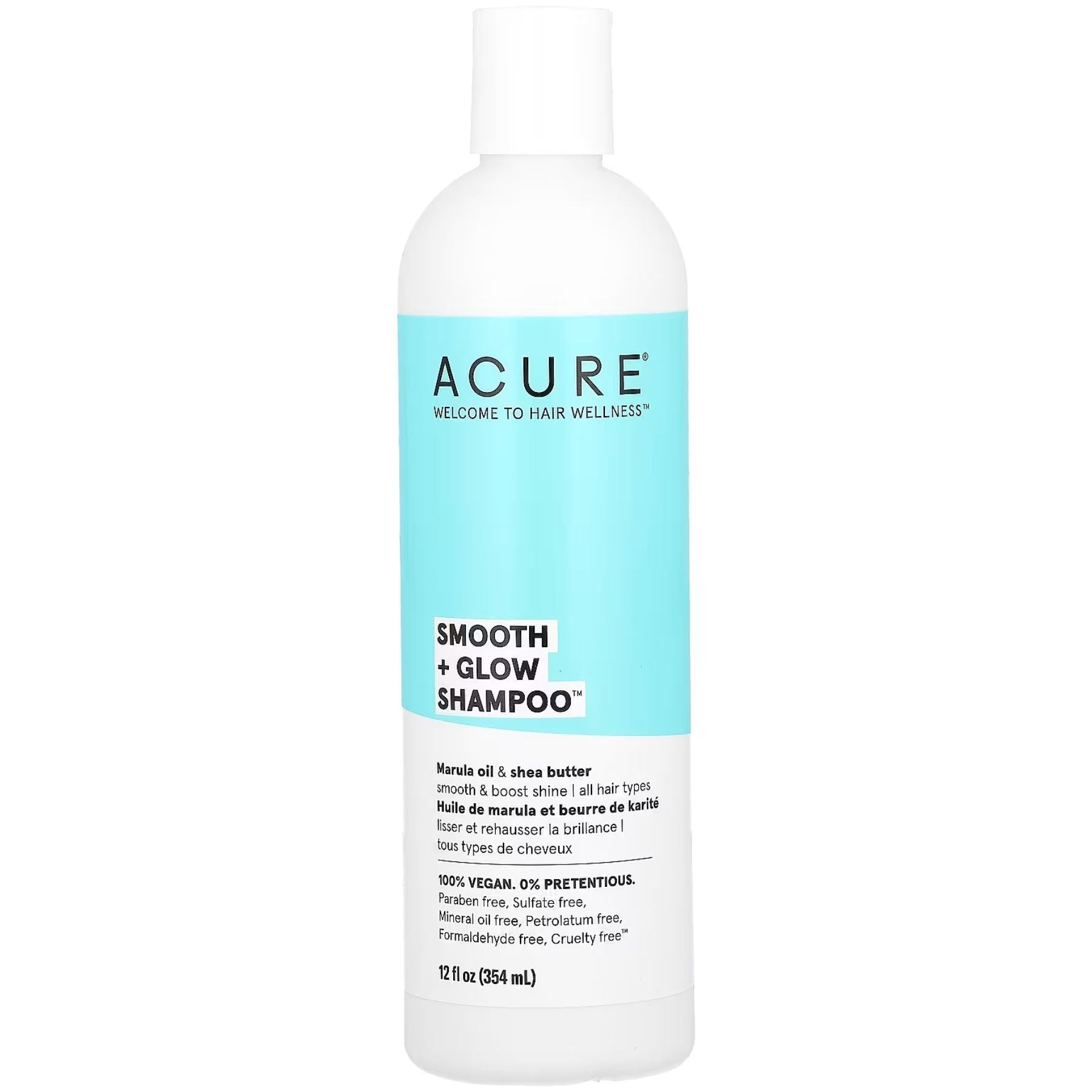 Acure Smooth + Glow Shampoo 354ml