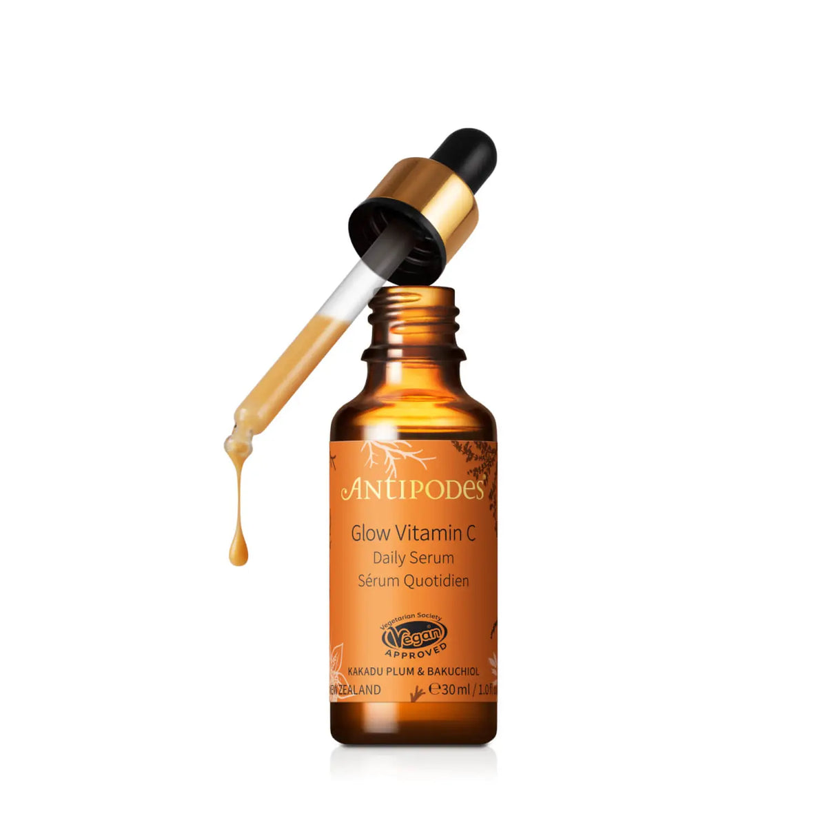 Antipodes Glow Ritual Vitamin C Serum with Hyaluronic Acid 30ml
