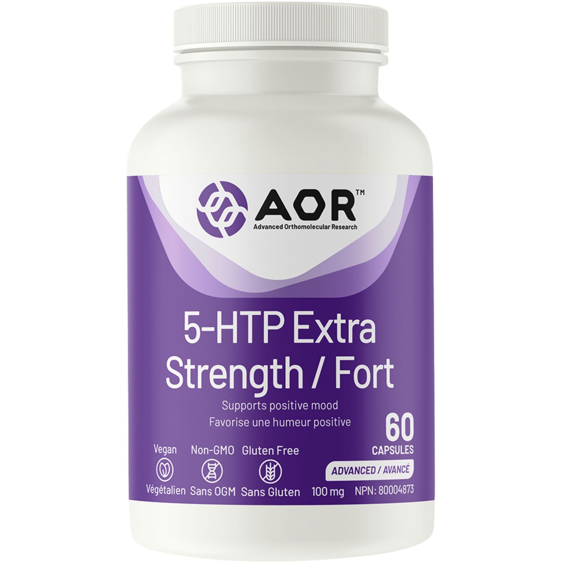 AOR 5-HTP Extra Strength 60s