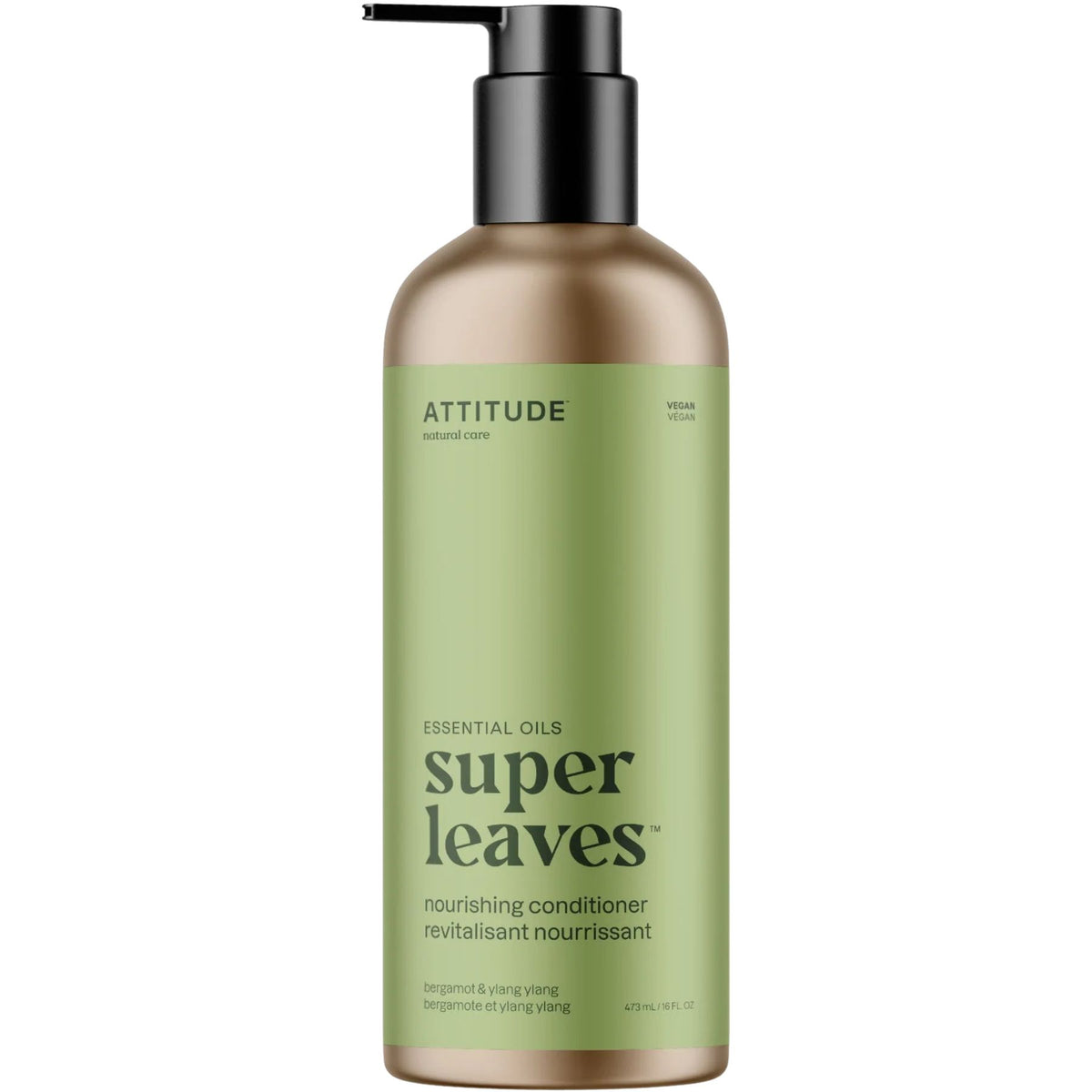 Attitude Super Leaves Nourishing Conditioner Bergamot & Ylang-ylang 473mL