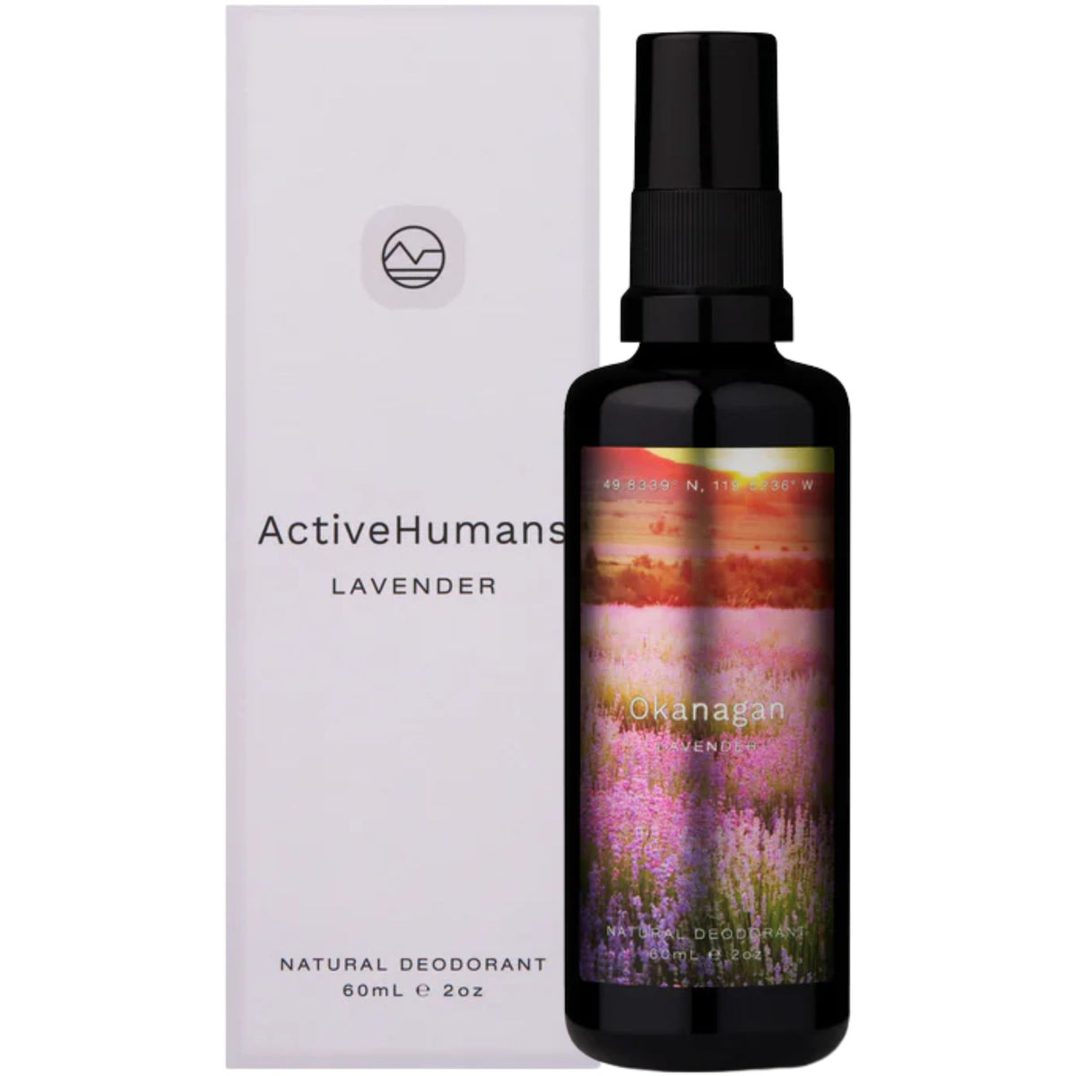 Active Humans Deodorant Spray Lavender 60mL