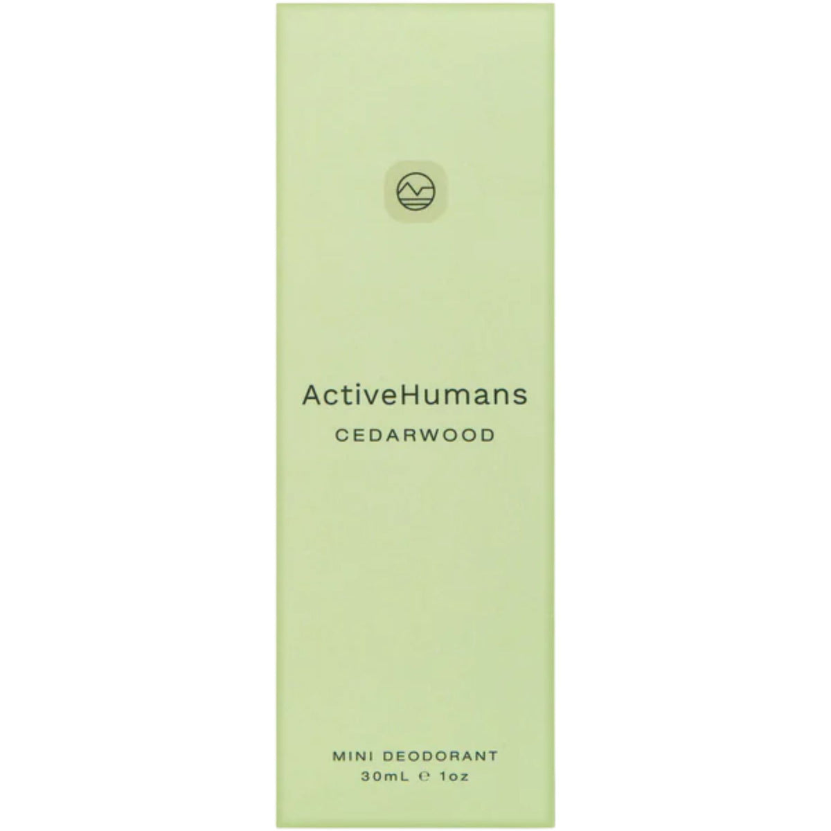 Active Humans Mini Deodorant Spray Cedarwood 30mL