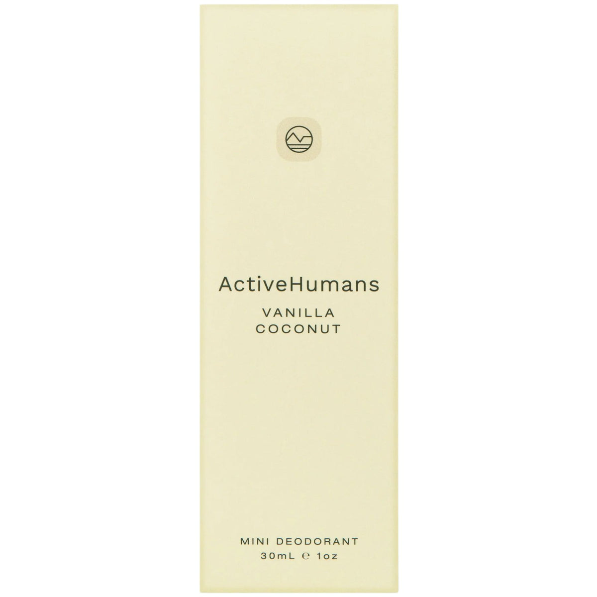 Active Humans Mini Deodorant Spray Vanilla Coconut 30mL