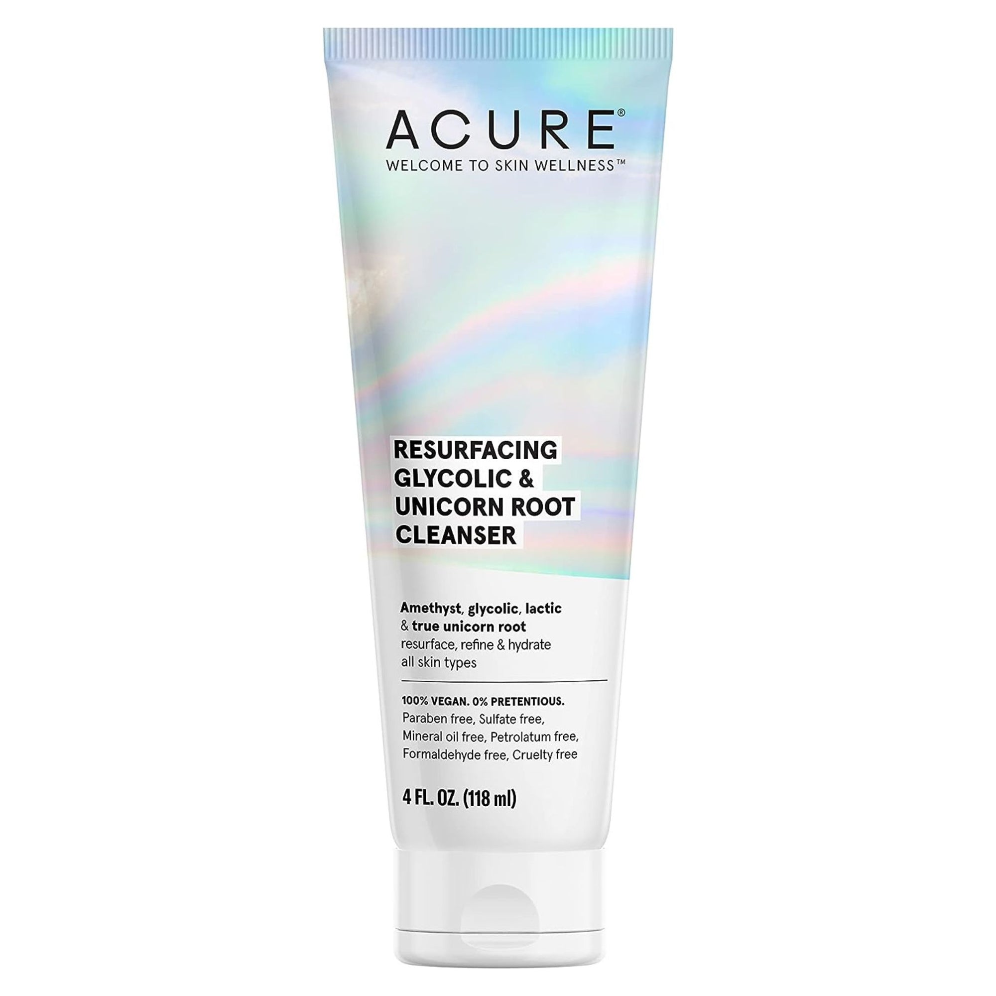 Acure Resurfacing Glycolic & Unicorn Root Cleanser 118ml