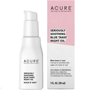 Acure Seriously Soothing Blue Tansy Night Oil 30ml