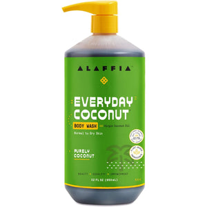 Alaffia EveryDay Coconut Body Wash - Purely Coconut 950mL