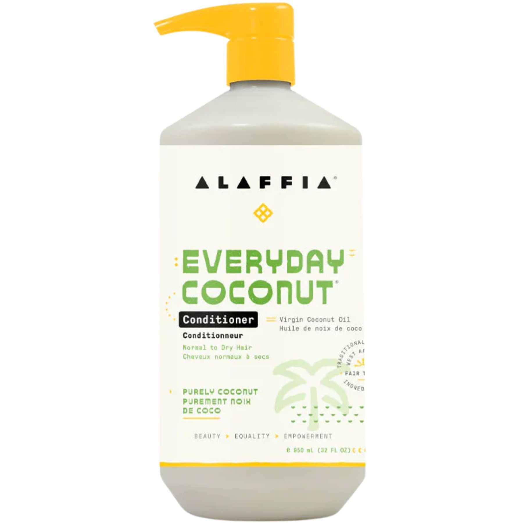 Alaffia EveryDay Conditioner - Purely Coconut 950mL