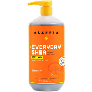 Alaffia EveryDay Shea Body Wash - Unscented 950mL