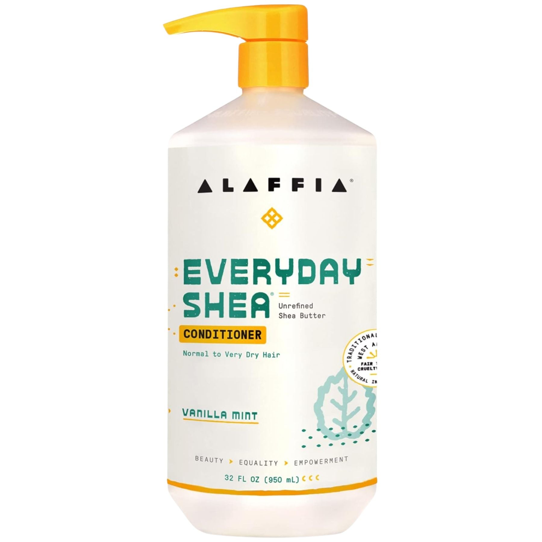 Alaffia EveryDay Shea Conditioner - Vanilla Mint 950mL