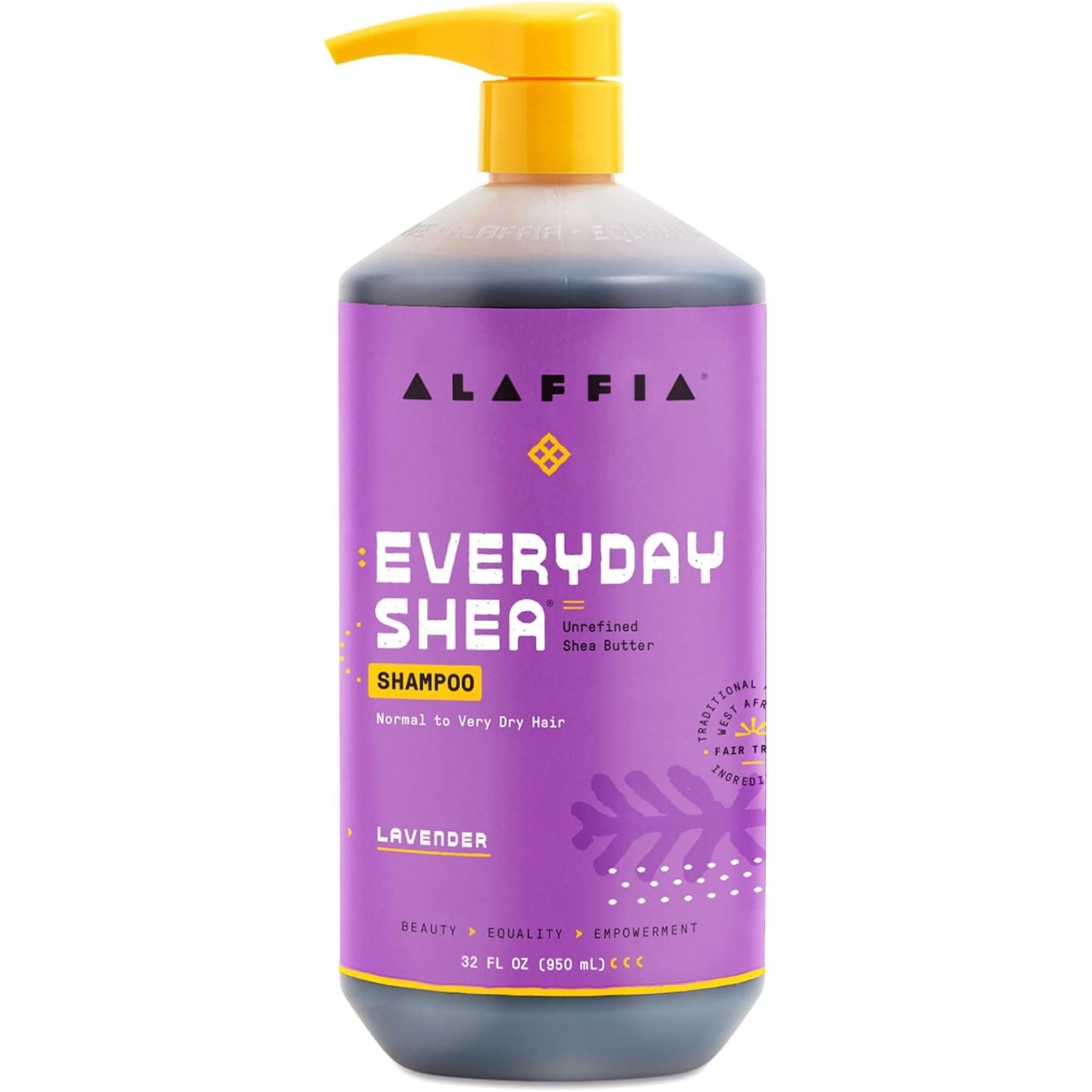 Alaffia EveryDay Shea Shampoo - Lavender 950mL