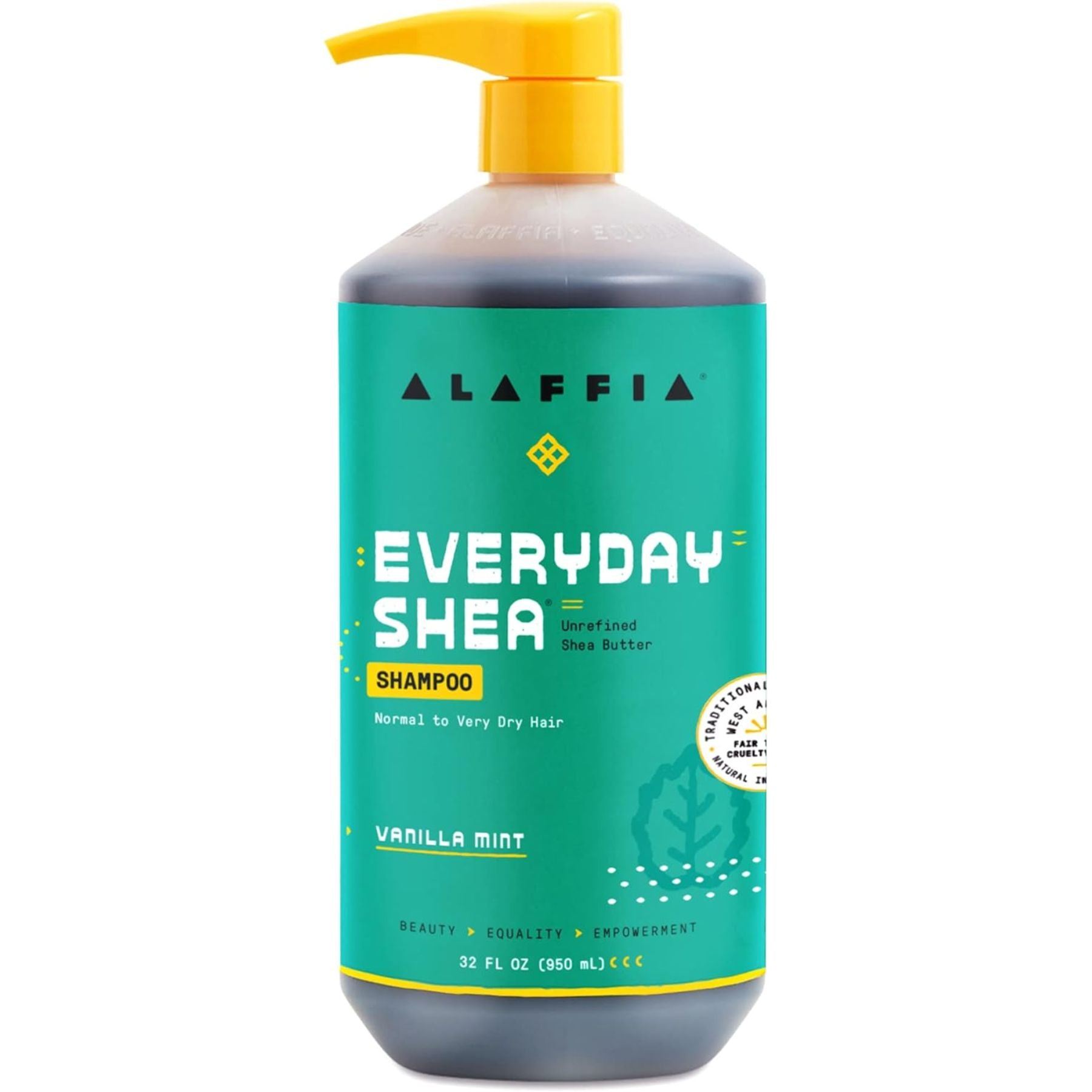 Alaffia EveryDay Shea Shampoo - Vanilla Mint 950mL