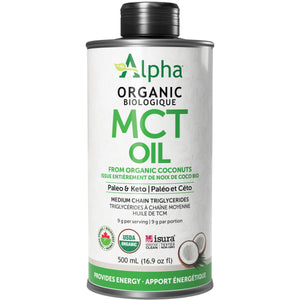 Alpha Organic MCT Oil Liquid 500mL