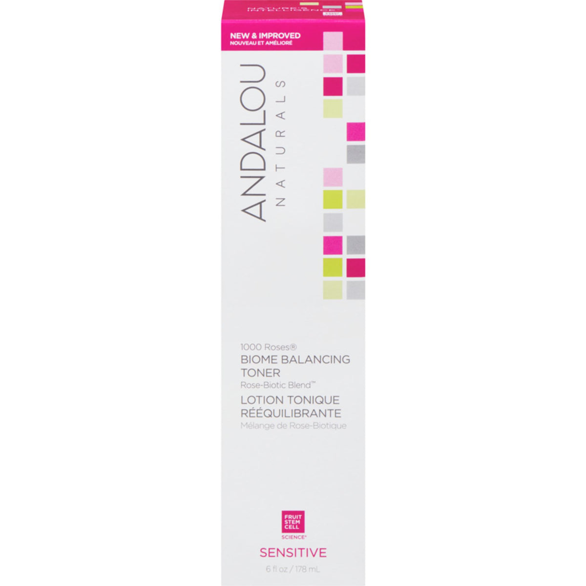 Andalou 1000 Roses Biome Balancing Toner 178mL