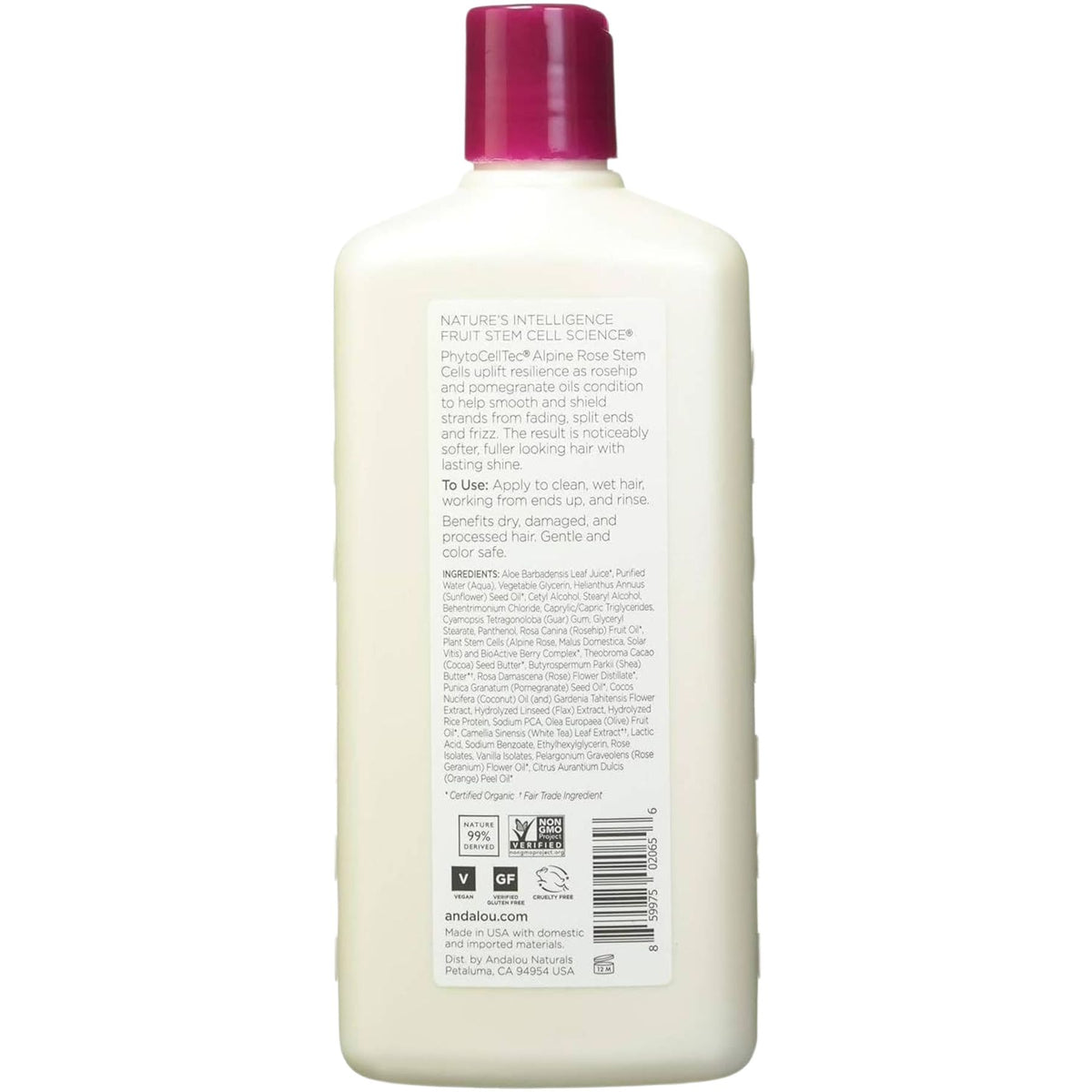 Andalou 1000 Roses Complex Color Care Conditioner 340mL