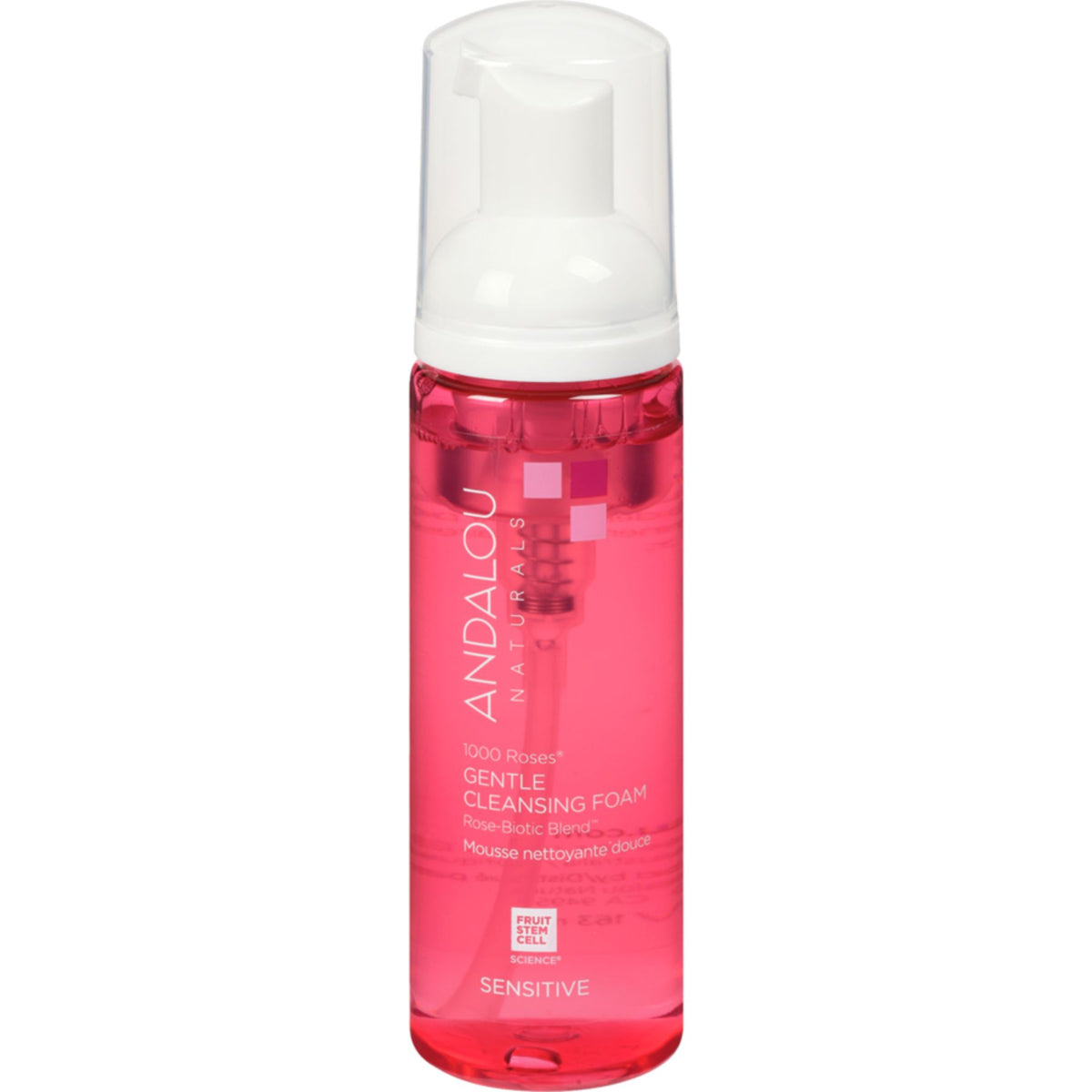 Andalou 1000 Roses Gentle Cleansing Foam 163mL