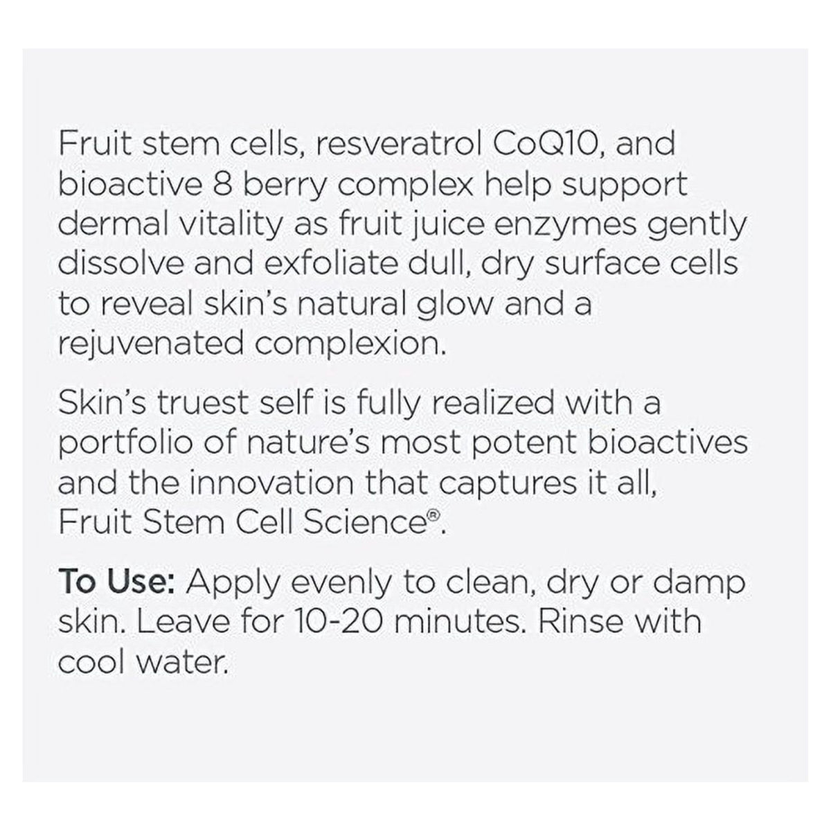 Andalou Age Defying BioActive Berry Fruit Enzyme Mask 50g