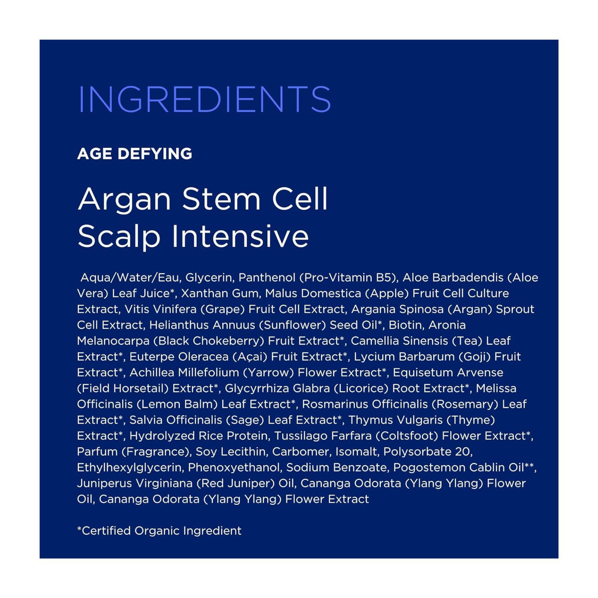 Andalou Argan Stem Cell Age Defying Scalp Intensive 62mL