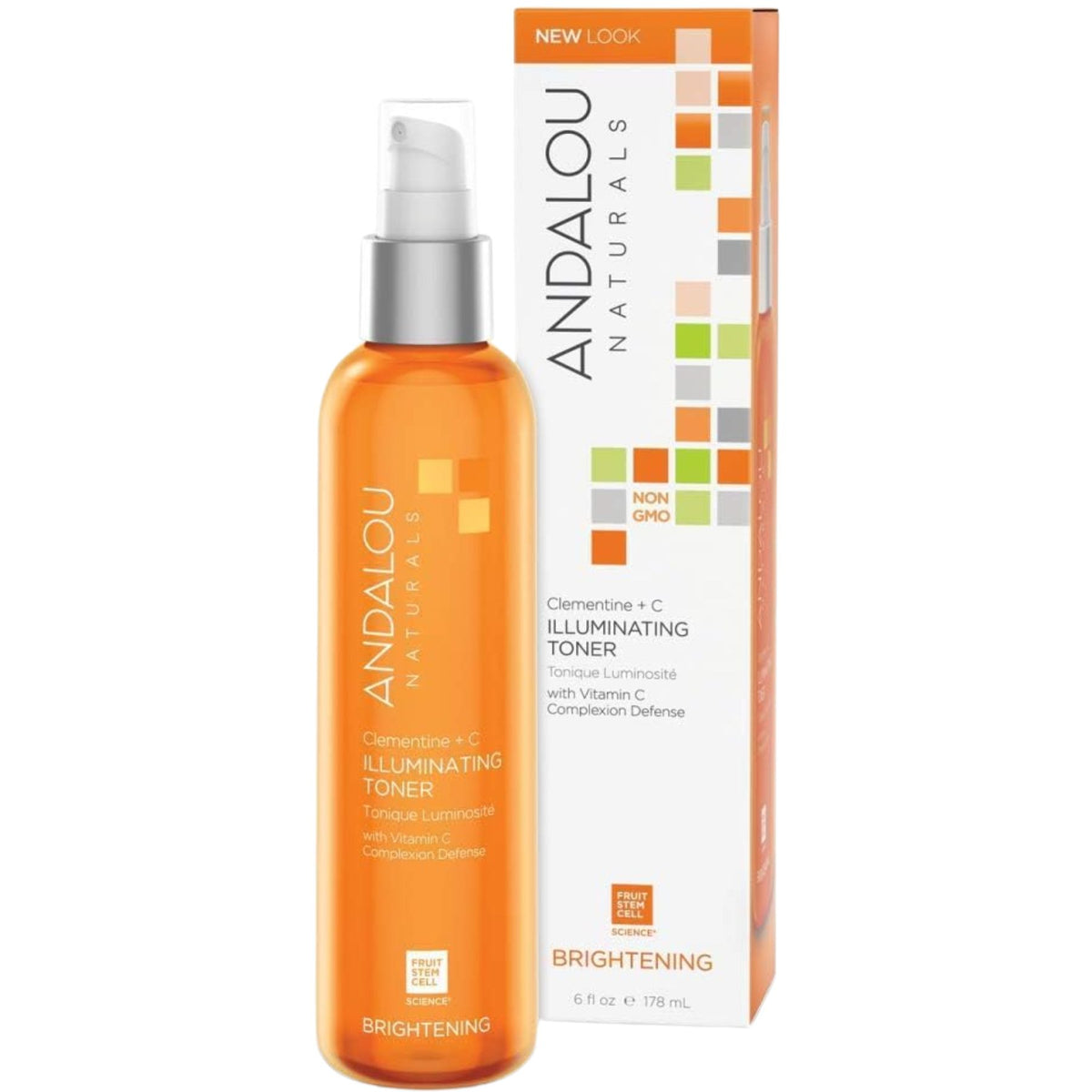 Andalou Brightening Clementine + Vitamin C Illuminating Toner 178mL