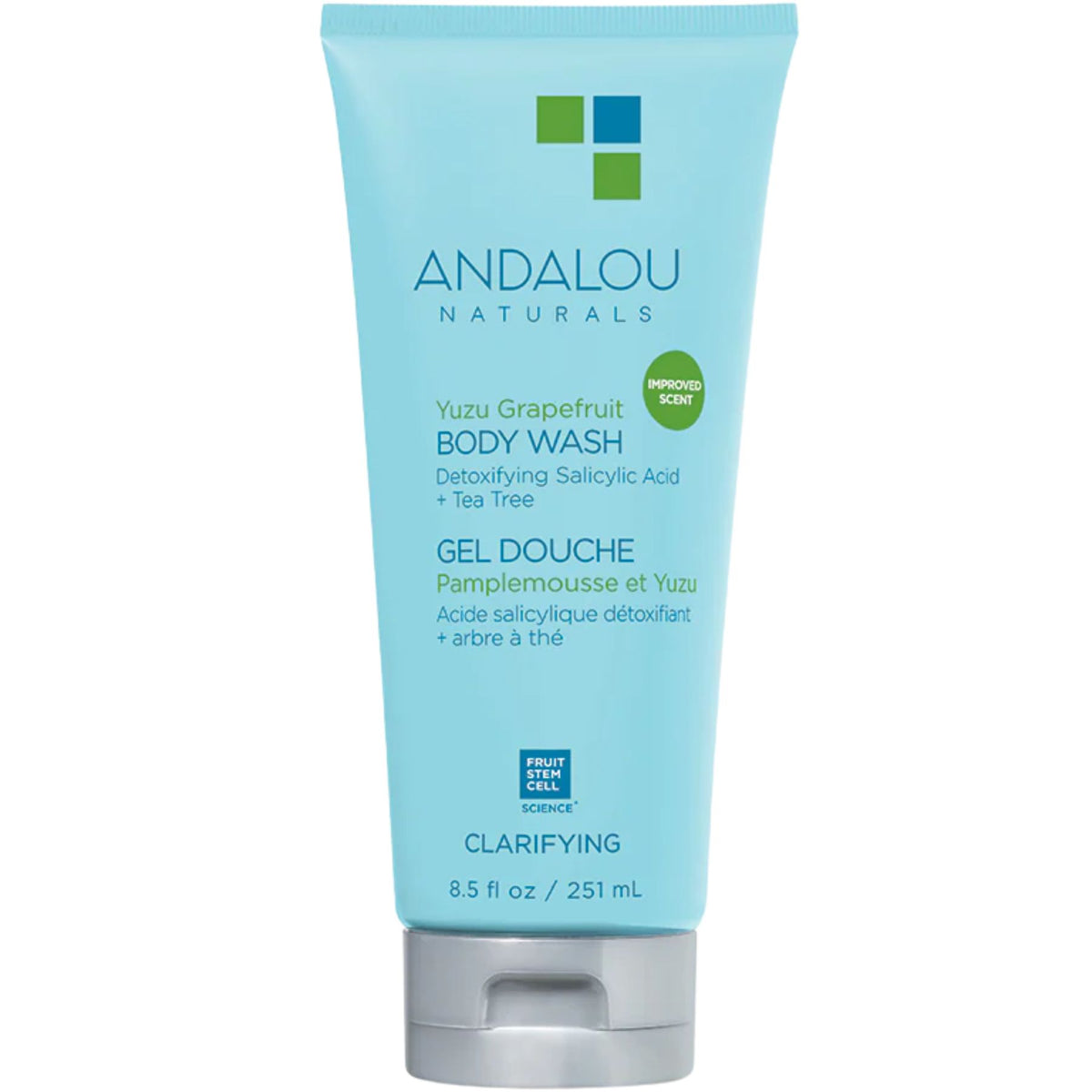 Andalou Clarifying Yuzu Grapefruit Body Wash 251mL