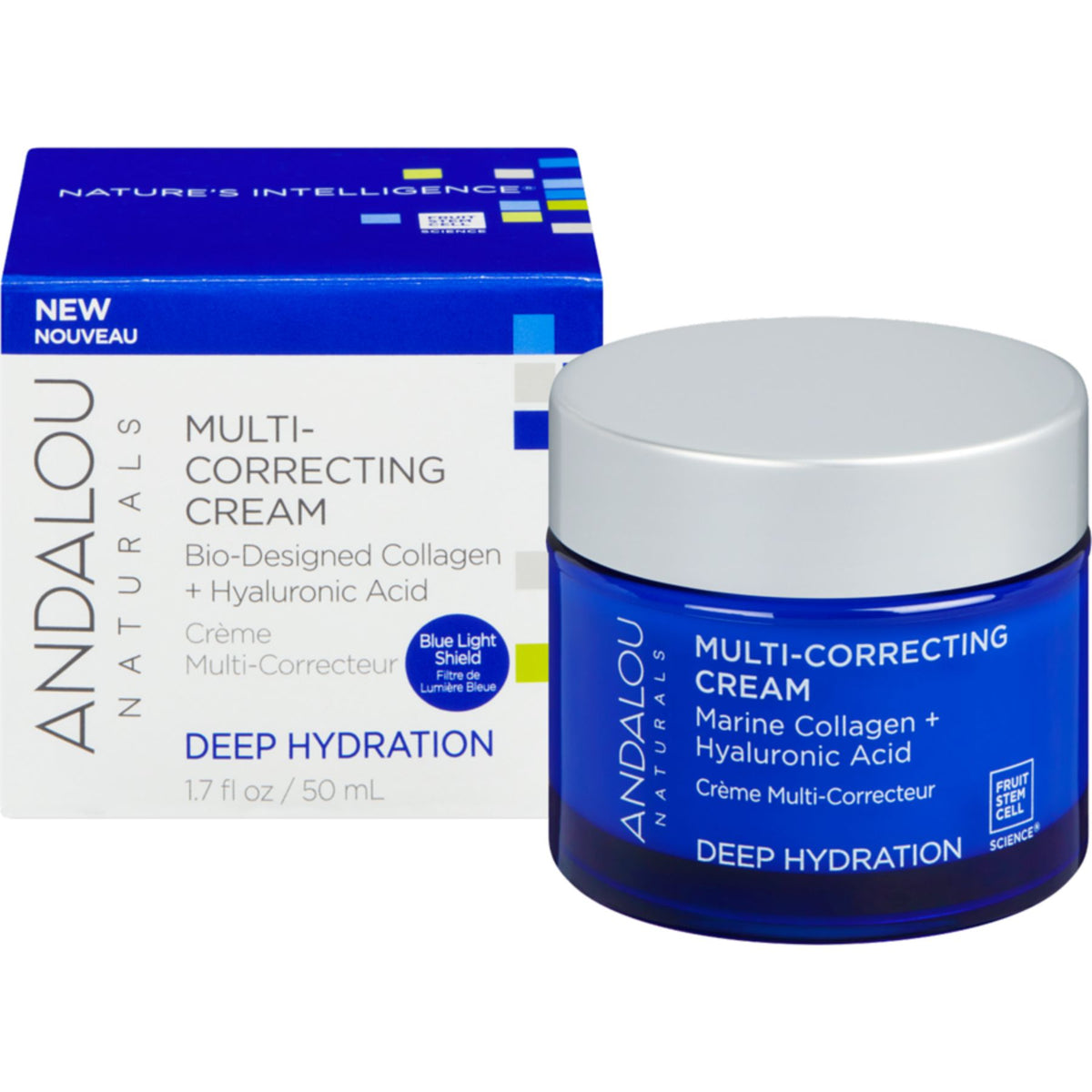 Andalou Deep Hydration Multi-Correcting Cream 50mL
