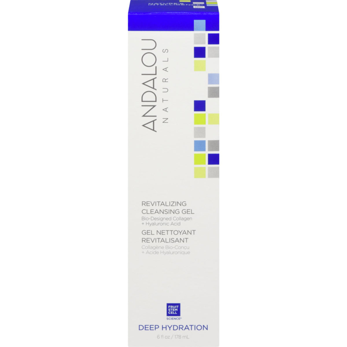 Andalou Deep Hydration Revitalizing Cleansing Gel 178mL