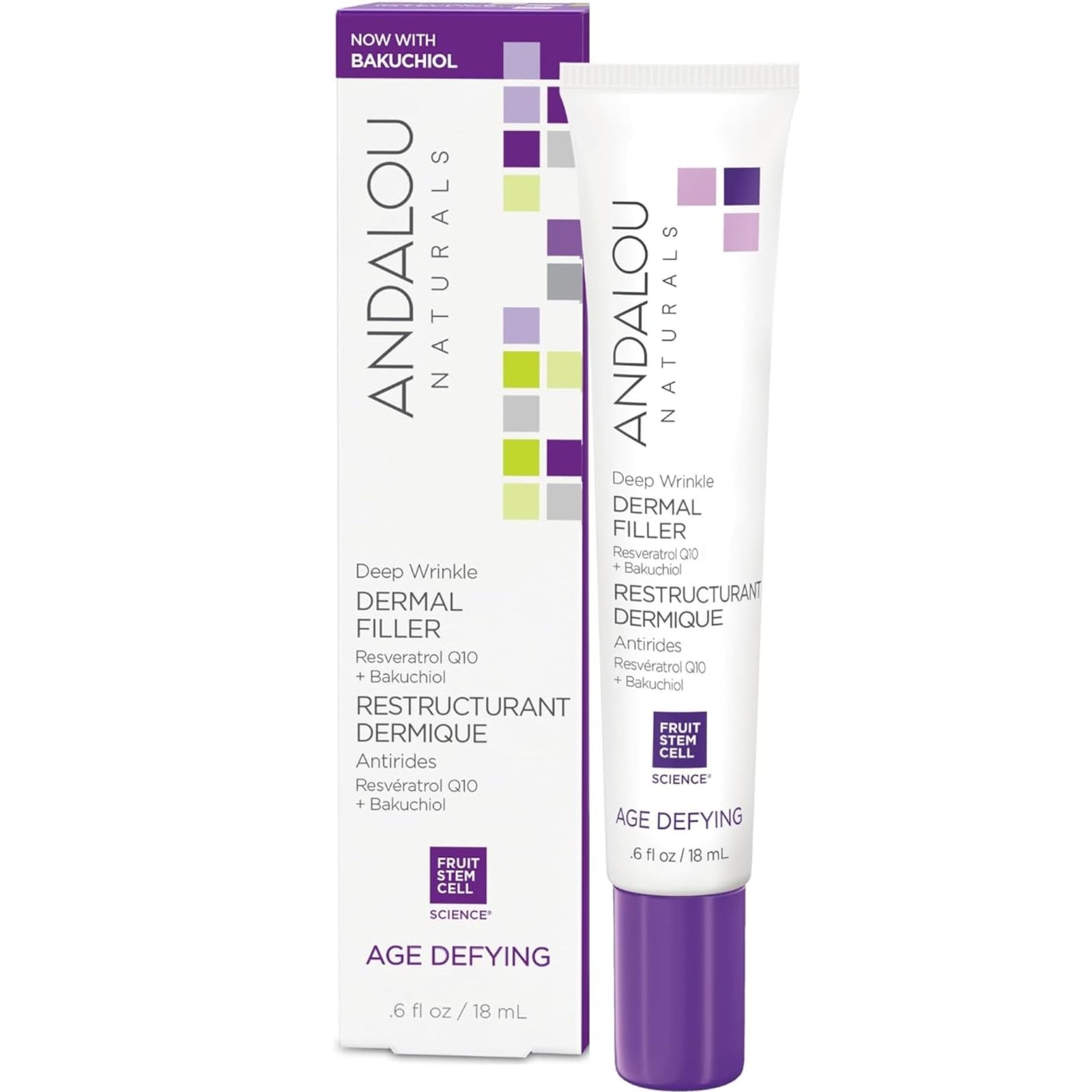 Andalou Age Defying Deep Wrinkle Dermal Filler 18mL