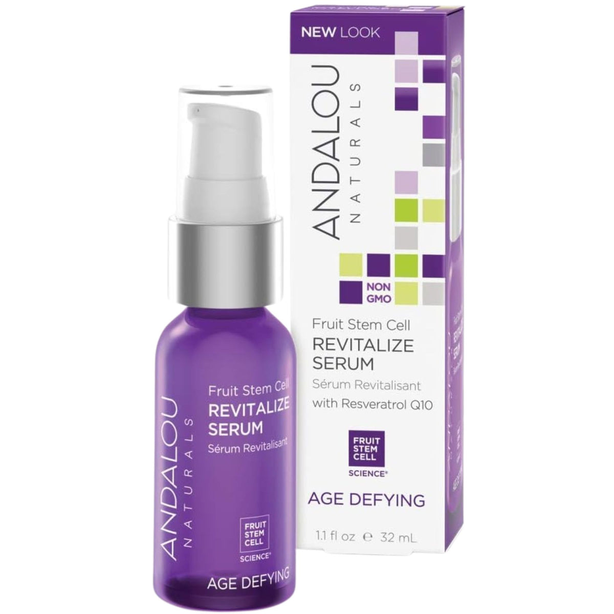 Andalou Age Defying Fruit Stem Cell Revitalize Serum 32mL