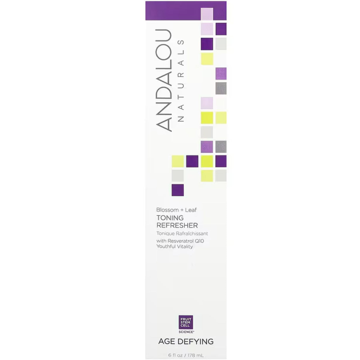 Andalou Age Defying Blossom + Leaf Toning Refresher 178mL