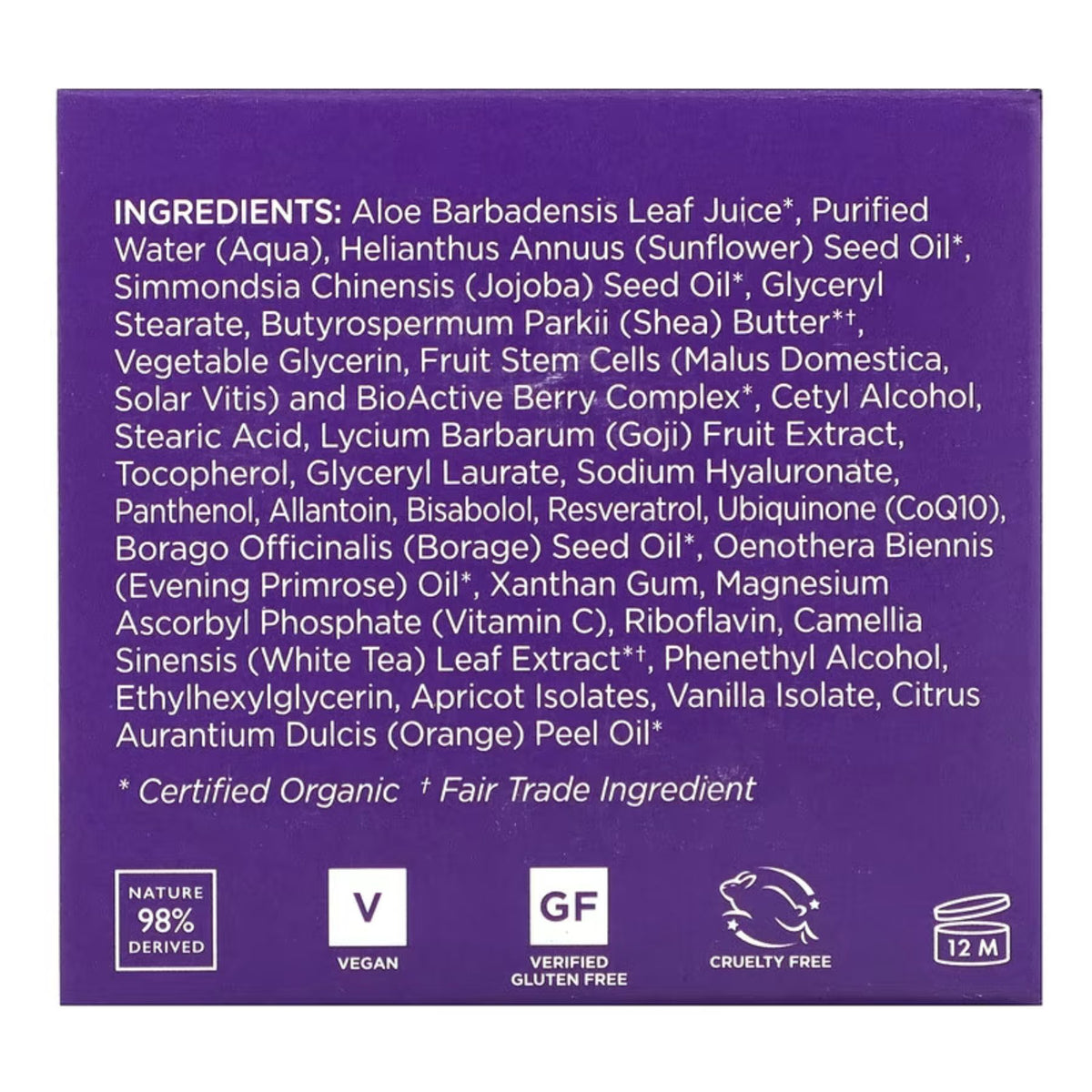 Andalou Age Defying Goji Peptide Perfecting Cream 50g