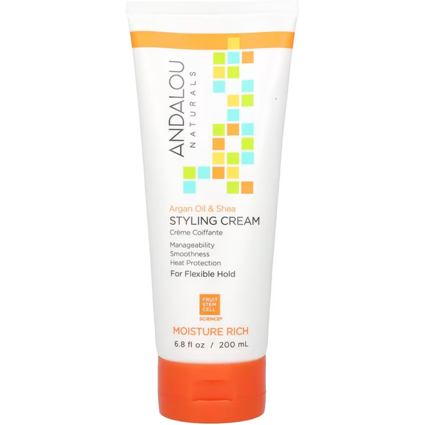 Andalou Argan Oil & Shea Moisture Rich Styling Cream 200mL
