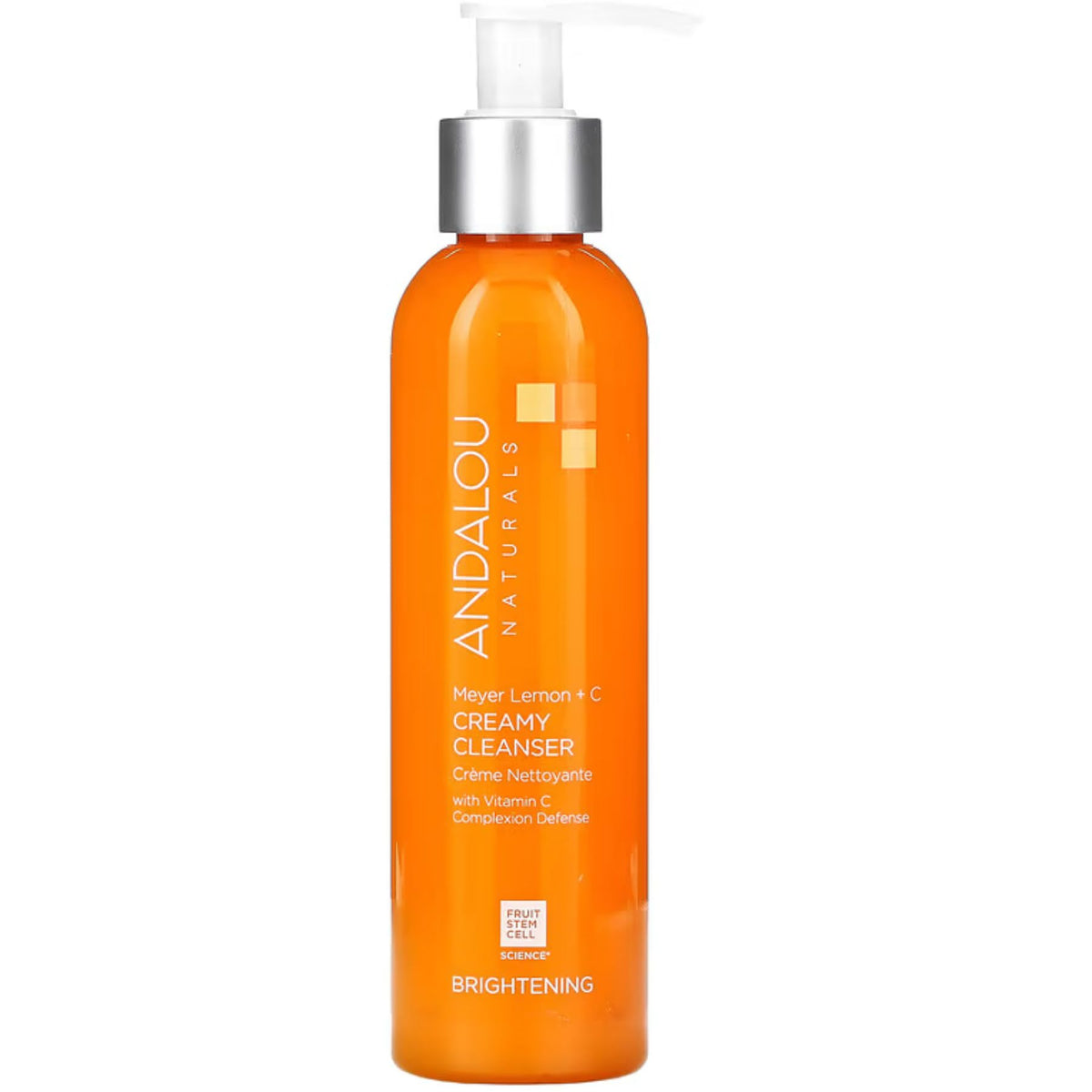 Andalou Brightening Meyer Lemon + Vitamin C Creamy Cleanser 178mL